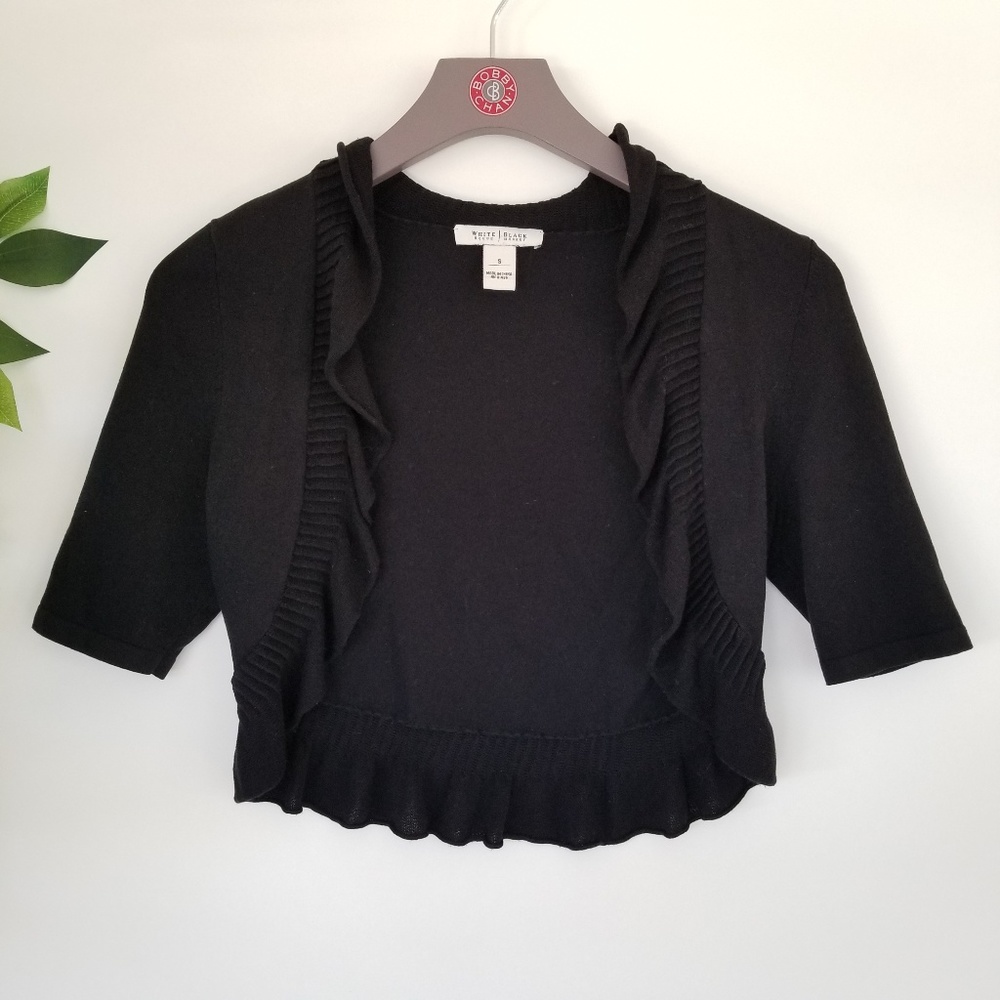 ⭐ 3/$20 White House Black Market Black Cardigan